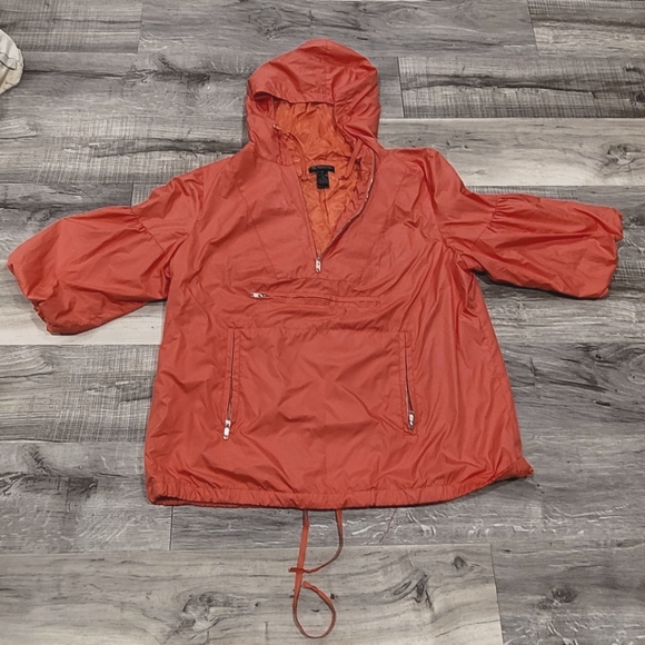 INC International Concepts Jackets & Blazers - Coral INC Pullover Windbreaker Suze 2X